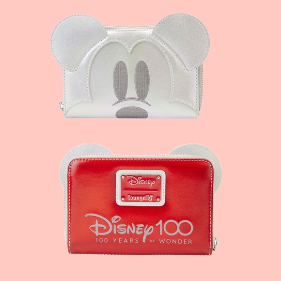 Loungefly Disney 100 Platinum‎ Mickey Mouse Cosplay Mini Backpack and Wallet main image 8